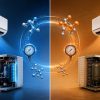 کولر گازی R410A یا R22؟ راهنمای انتخاب گاز مبرد